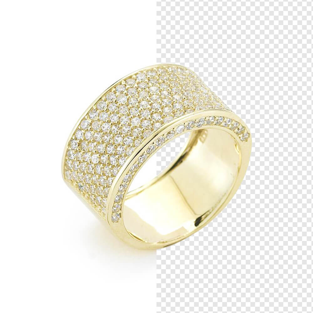 Jewelry Ring Background Removal Image retouch